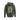 Hashies Psychedelic Series 2 Hoodie in Bottle Green – premium 330 gsm UltraSoft fleece, structured hood, eco-friendly DTG neon fractal art with retro grid accents, hidden tech sleeve, thumbhole cuffs.