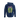 Hashies Psychedelic Series 2 Hoodie in Deep Sea Blue – 65/35 UltraSoft peach-finish fleece, waffle-lined hood, striking DTG cosmic collage, kangaroo pocket, thumbhole cuffs