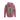 Hashies Psychedelic Series 2 Hoodie in Soft Mulberry – plush 65/35 fleece, chunky ecru drawcords, high-contrast DTG neon flora and retro-wave grid back graphic, kangaroo pocket, thumbhole cuffs.