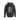 Hashies Cyborg Hoodie in Black – premium 330 gsm UltraSoft fleece, lined hood with ecru cords, sharp eco-friendly DTG cyborg Hashie back print, kangaroo pocket, thumbhole cuffs
