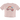 Hashies Retro Logo Crop Top in Light Pink – ultra-soft combed cotton, cropped silhouette, bold DTG retro rainbow-and-flower logo, durable stitching.