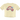 Hashies Retro Logo Crop Top in Nude – 100% combed cotton, cropped waist, eco-friendly DTG groovy rainbow-and-flower logo print, reinforced seams