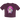 Hashies Unicorn Crop Top in Mulberry – plush combed cotton, flattering crop fit, bold DTG unicorn & retro-wave graphic, eco-friendly inks, limited small batch.