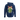 Hashies Retro Flower Power Hoodie – The Flower Bearer in Deep Sea Blue: 330 gsm UltraSoft fleece, structured hood, detailed DTG back print of Hashie-to-girl flower handoff, concealed tech sleeve, ribbed cuffs.